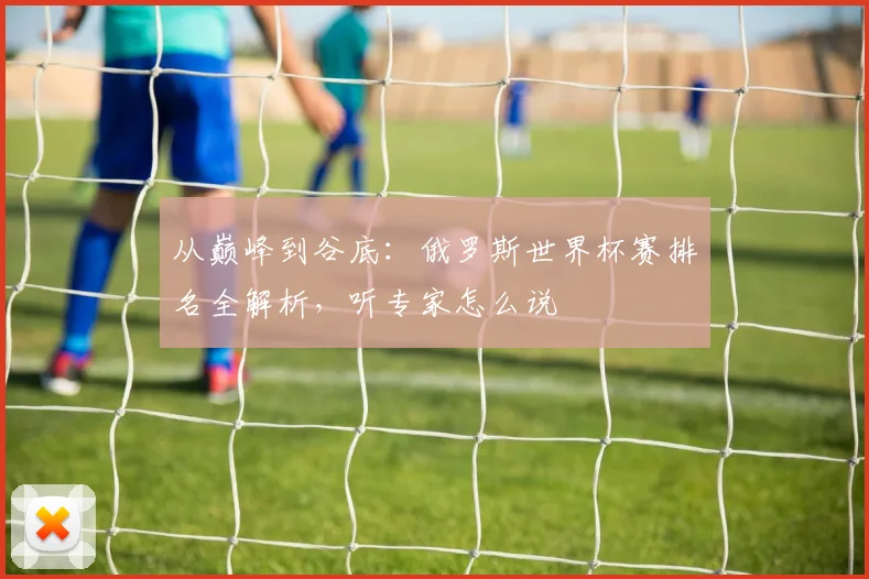 从巅峰到谷底：俄罗斯世界杯赛排名全解析，听专家怎么说